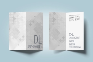 Zaproszenia - format DL pion